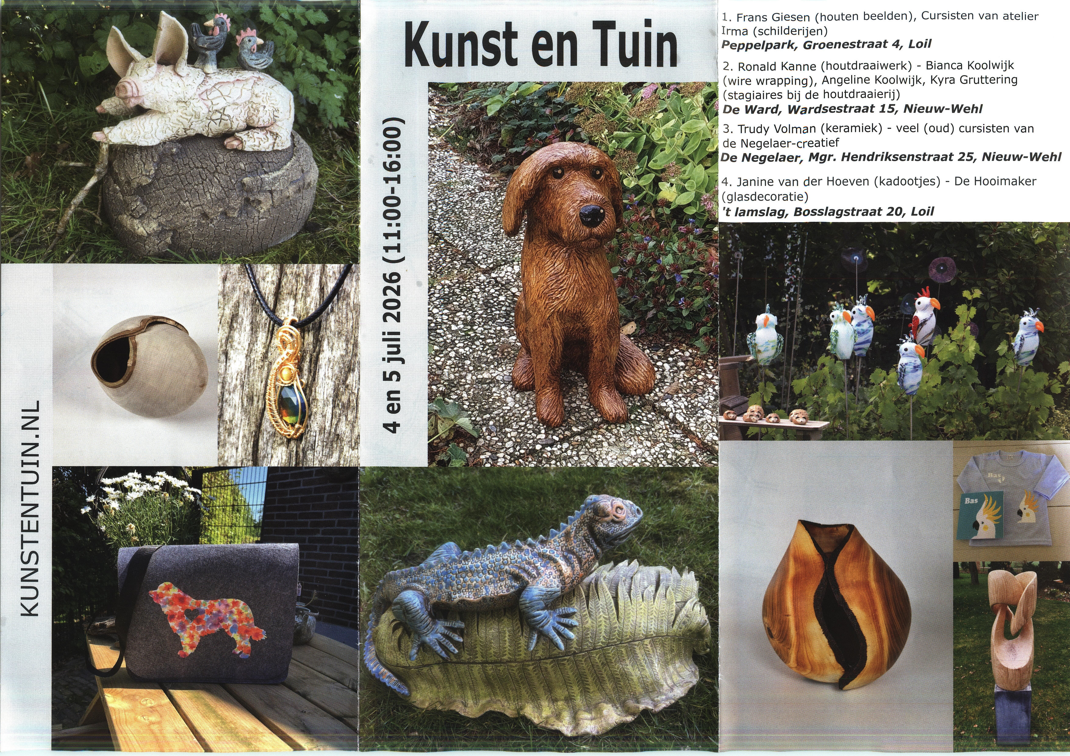 Flyer Kunst en Tuin 2026